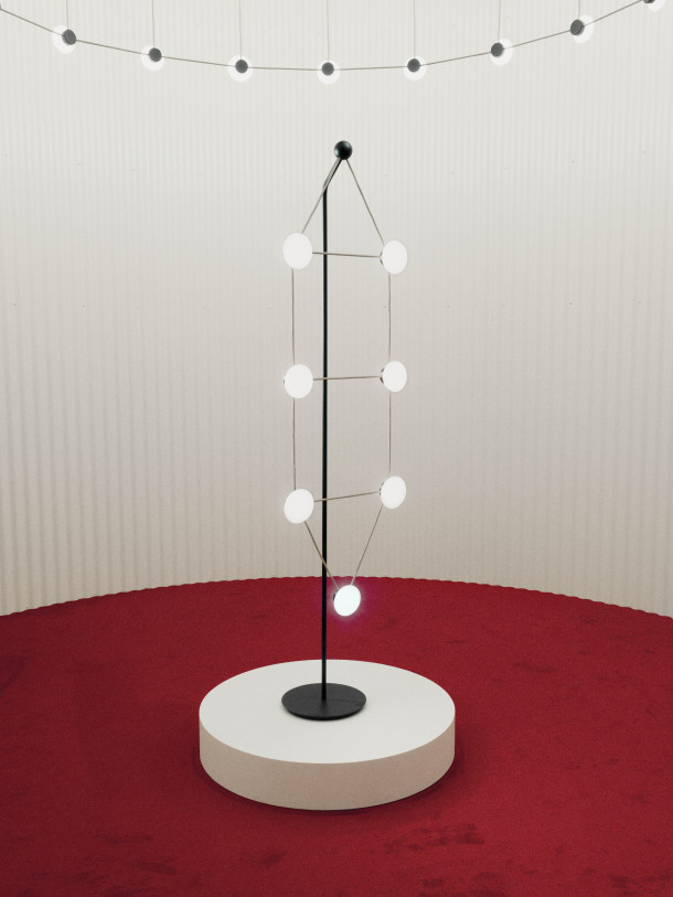 Posillipo F75 - Lampada da terra